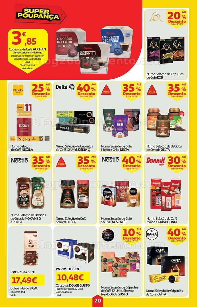 Antevisão Folheto AUCHAN Super Poupança Promoções de 9 a 15 abril