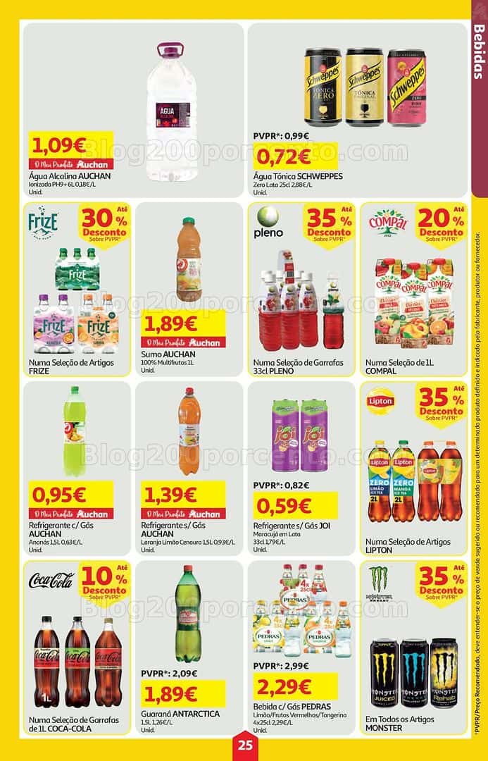 Antevisão Folheto AUCHAN Super Poupança Promoções de 9 a 15 abril