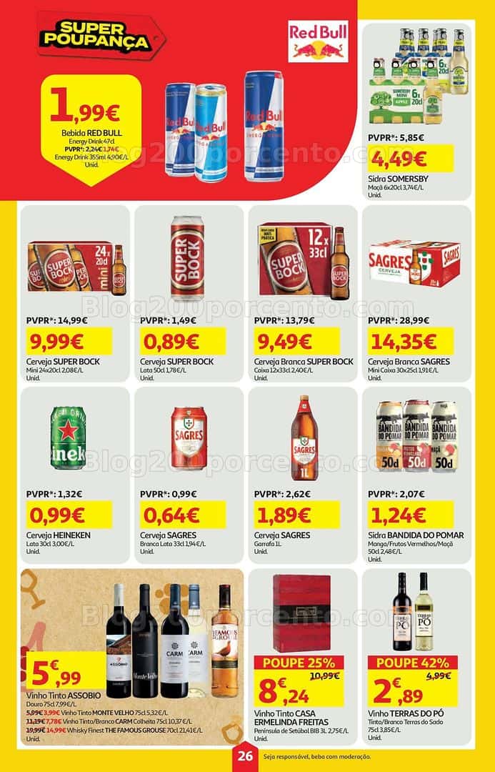Antevisão Folheto AUCHAN Super Poupança Promoções de 9 a 15 abril