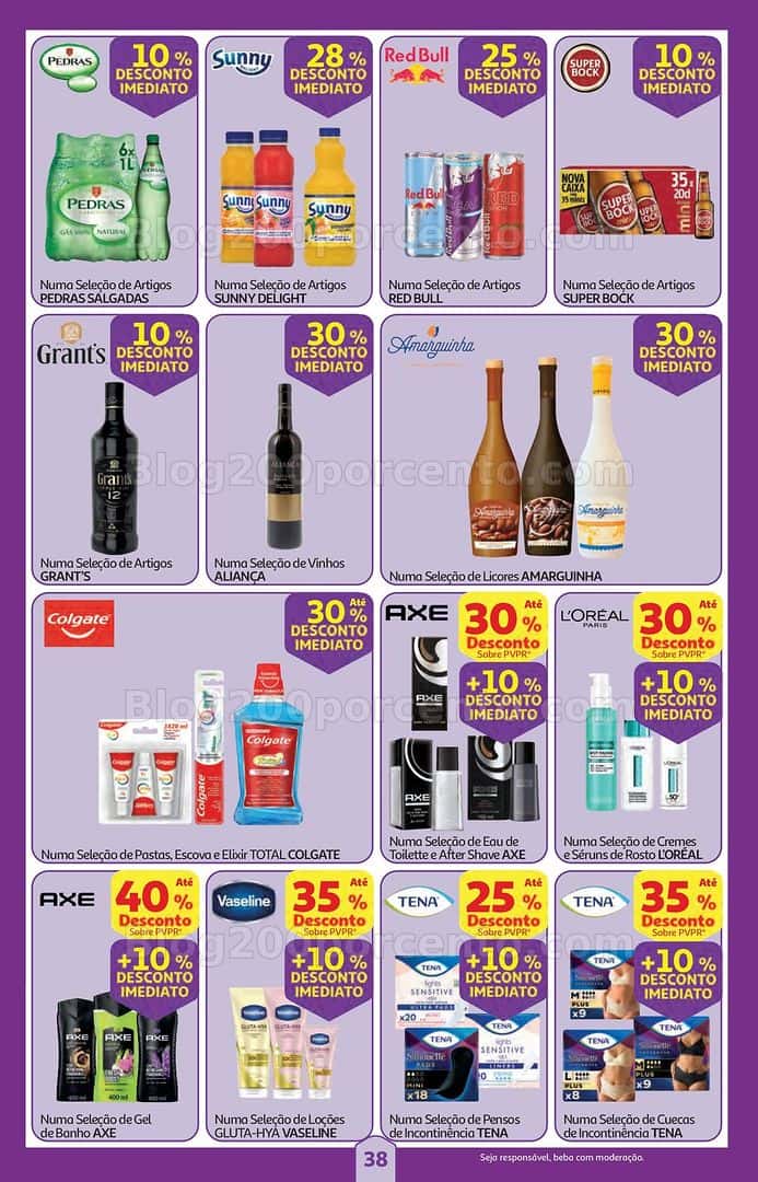 Antevisão Folheto AUCHAN Super Poupança Promoções de 9 a 15 abril