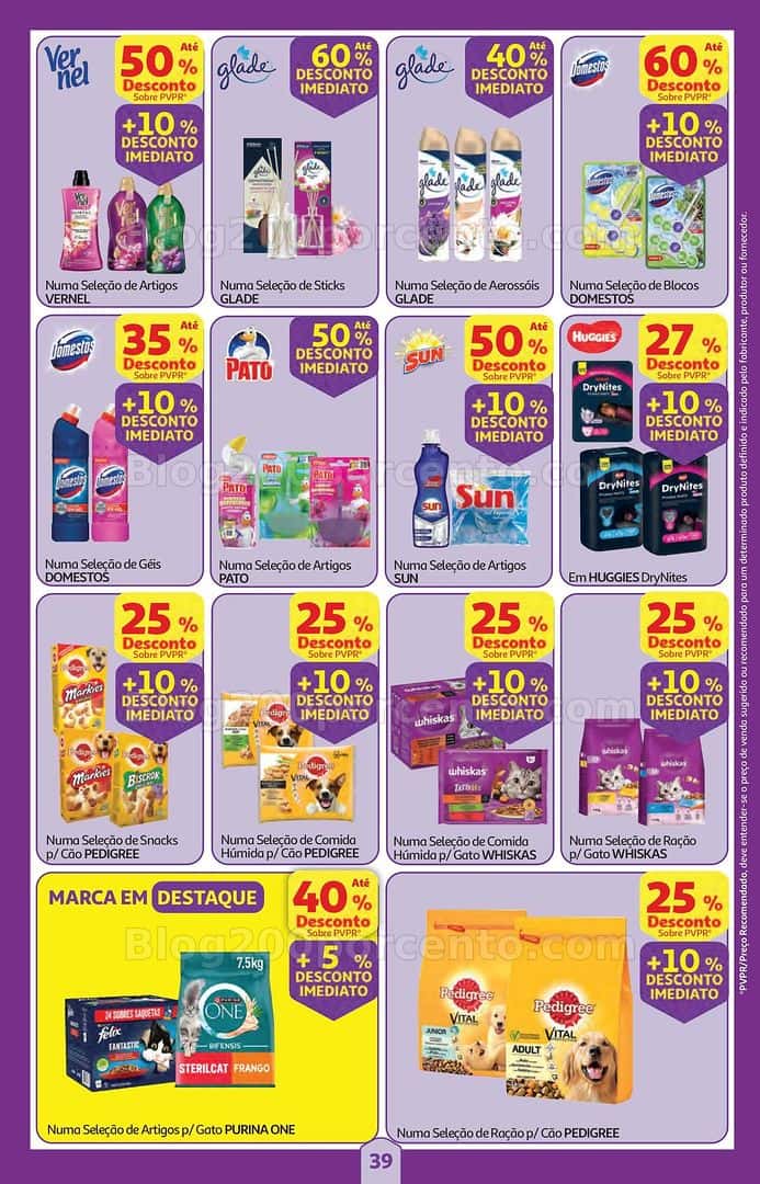 Antevisão Folheto AUCHAN Super Poupança Promoções de 9 a 15 abril