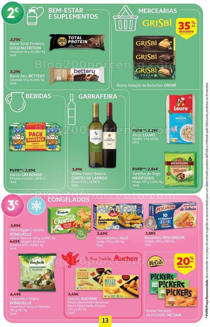 Antevisão Folheto AUCHAN Promoções de 6 a 20 abril