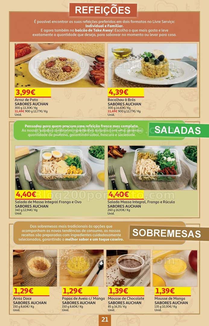 Antevisão Folheto AUCHAN Promoções de 6 a 20 abril