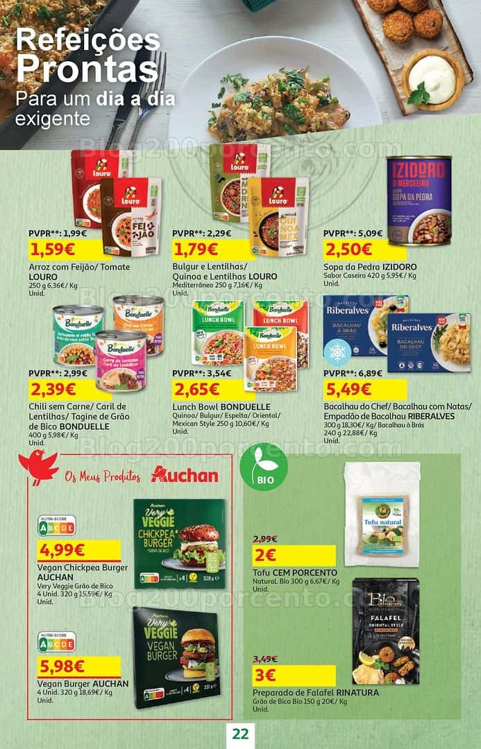 Antevisão Folheto AUCHAN Promoções de 6 a 20 abril