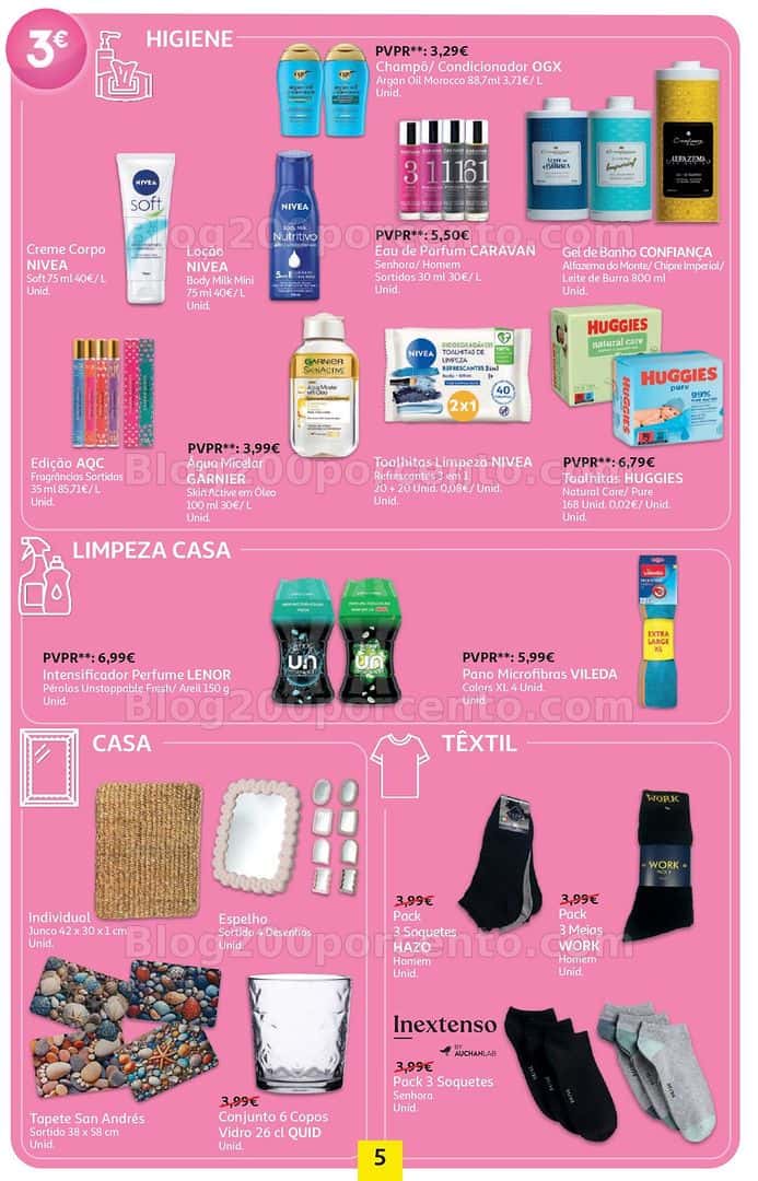 Antevisão Folheto AUCHAN Promoções de 6 a 20 abril