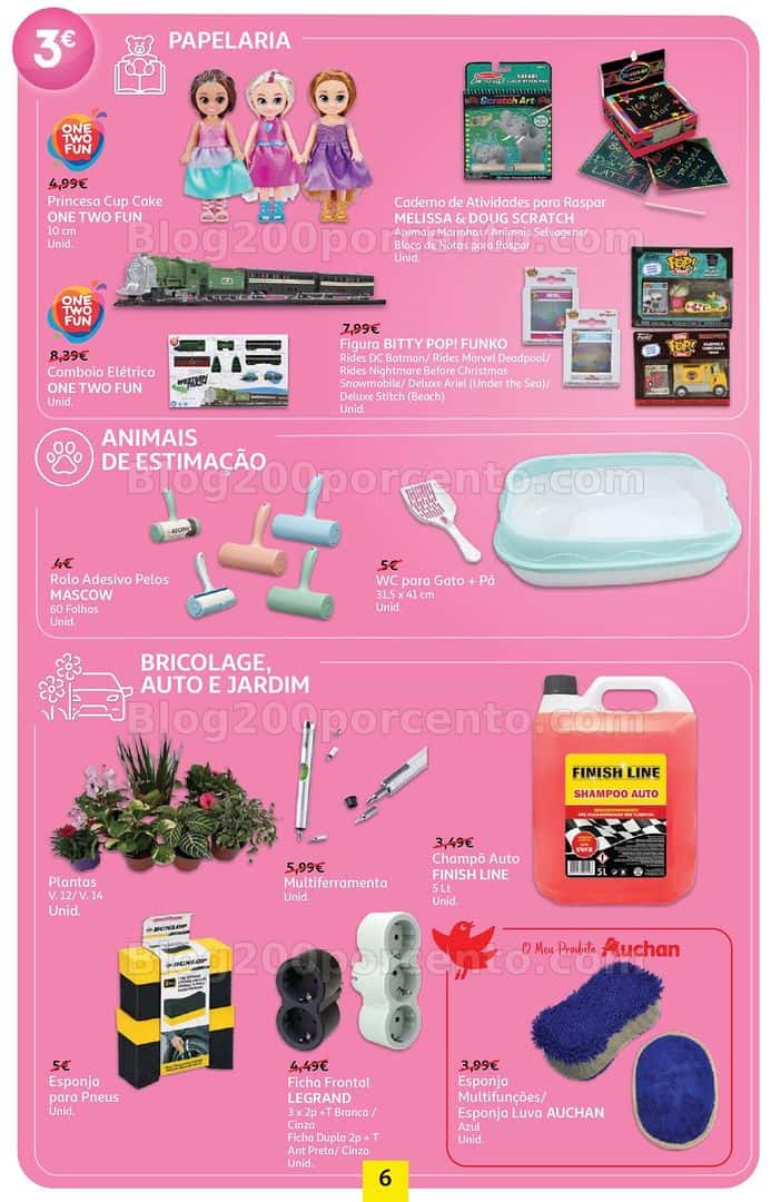 Antevisão Folheto AUCHAN Promoções de 6 a 20 abril