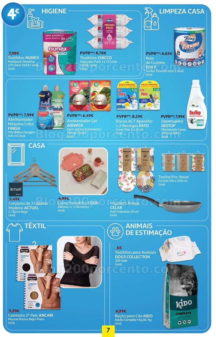 Antevisão Folheto AUCHAN Promoções de 6 a 20 abril