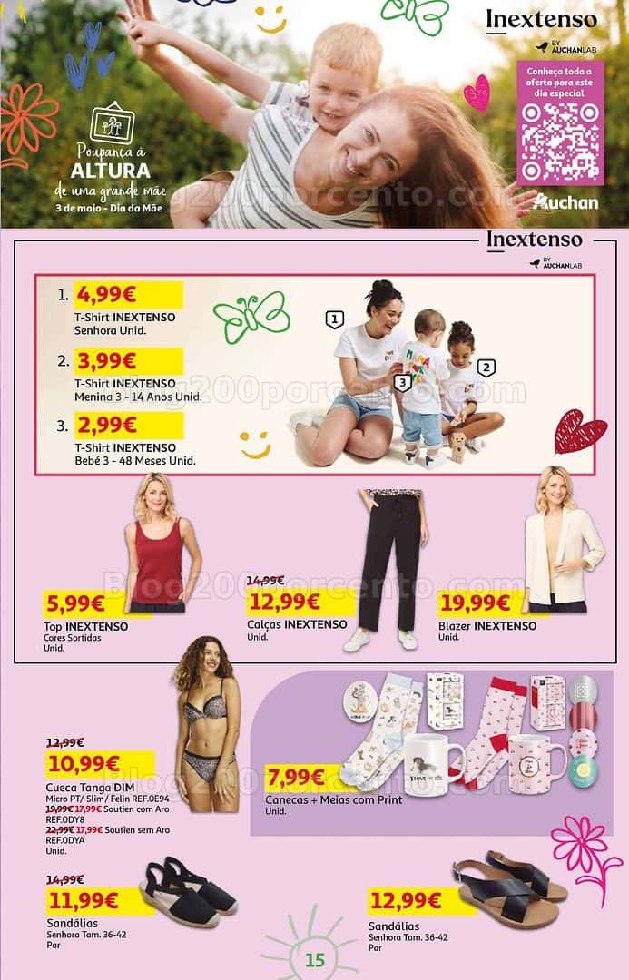 Antevisão Folheto AUCHAN Promoções de 21 abril a 5 maio