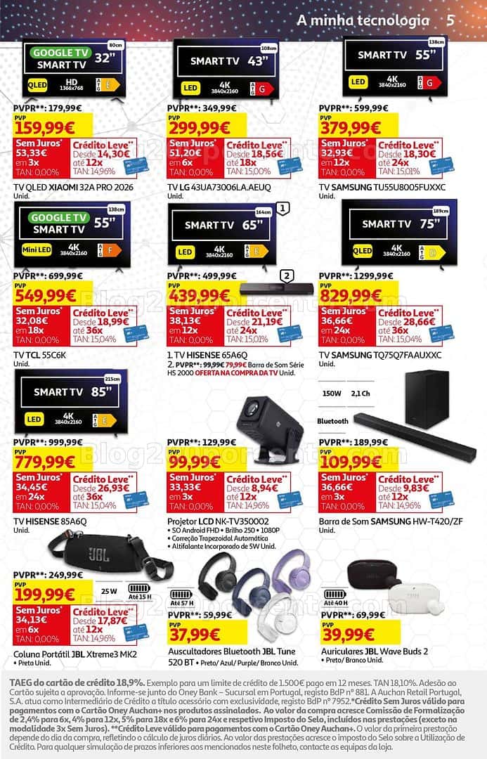 Antevisão Folheto AUCHAN Promoções de 21 abril a 5 maio