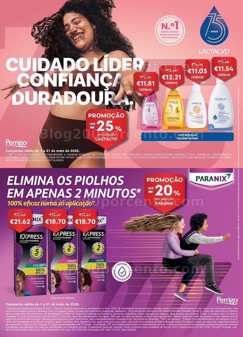 Antevisão Folheto AUCHAN Saúde e Bem-Estar Promoções de 1 a 31 maio