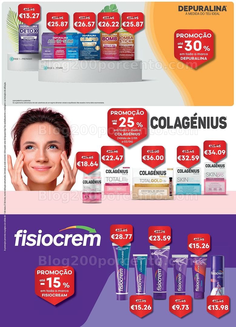 Antevisão Folheto AUCHAN Saúde e Bem-Estar Promoções de 1 a 31 maio
