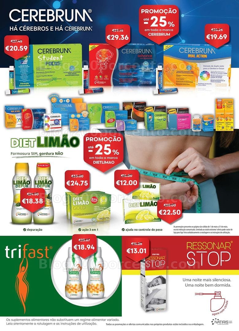 Antevisão Folheto AUCHAN Saúde e Bem-Estar Promoções de 1 a 31 maio