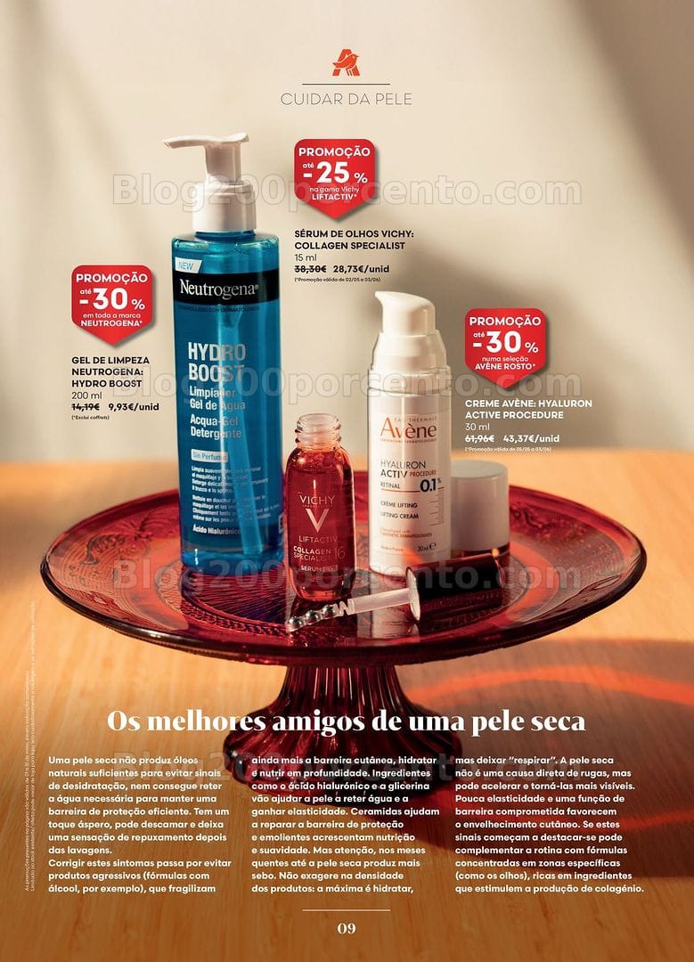 Antevisão Folheto AUCHAN Saúde e Bem-Estar Promoções de 1 a 31 maio