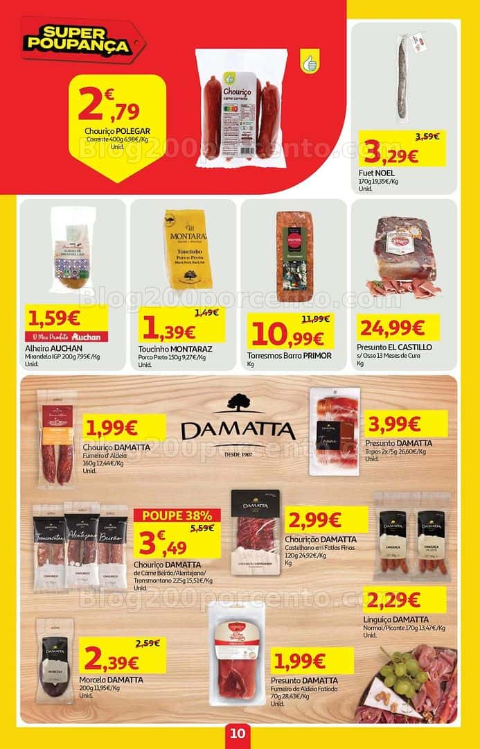 Antevisão Folheto AUCHAN Super Poupança Promoções de 23 a 29 abril