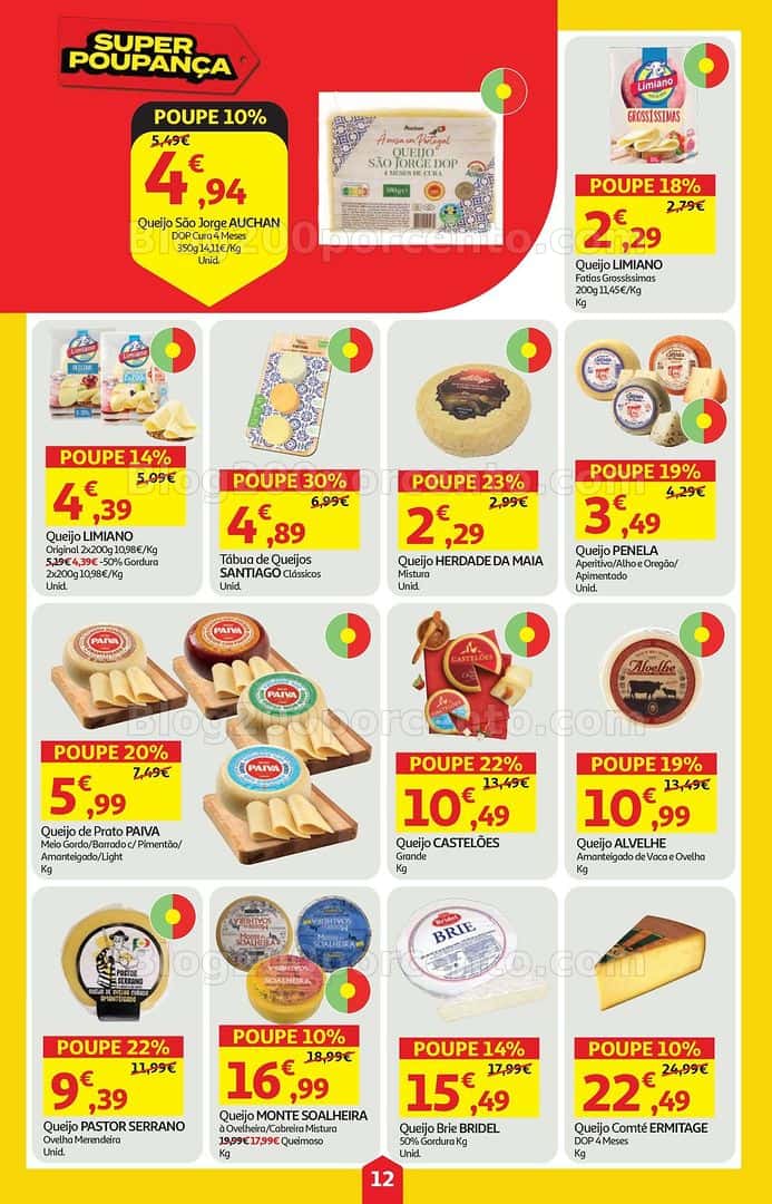 Antevisão Folheto AUCHAN Super Poupança Promoções de 23 a 29 abril