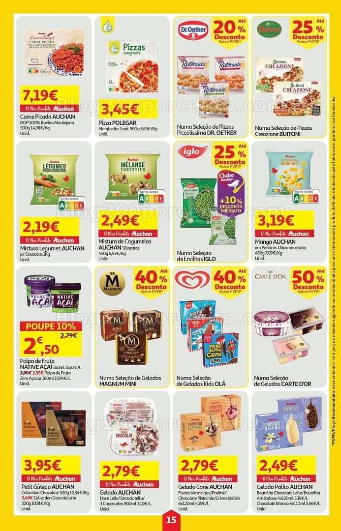 Antevisão Folheto AUCHAN Super Poupança Promoções de 23 a 29 abril