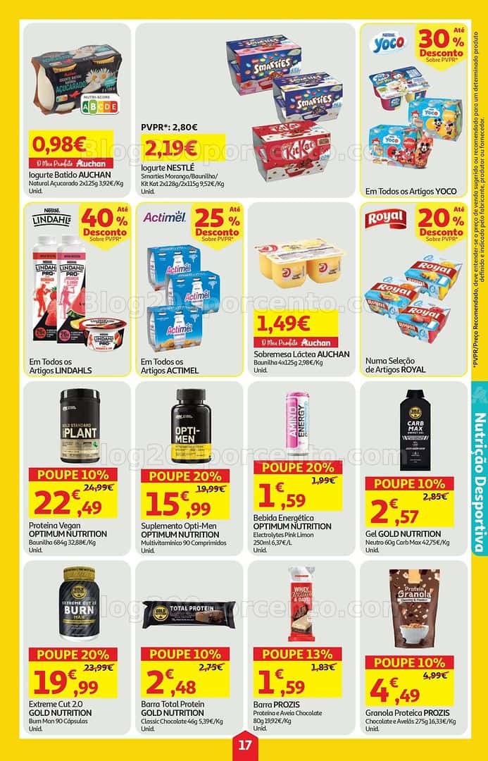 Antevisão Folheto AUCHAN Super Poupança Promoções de 23 a 29 abril