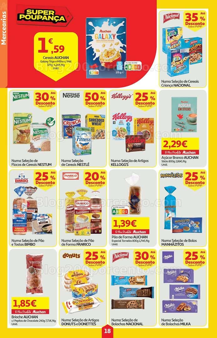 Antevisão Folheto AUCHAN Super Poupança Promoções de 23 a 29 abril