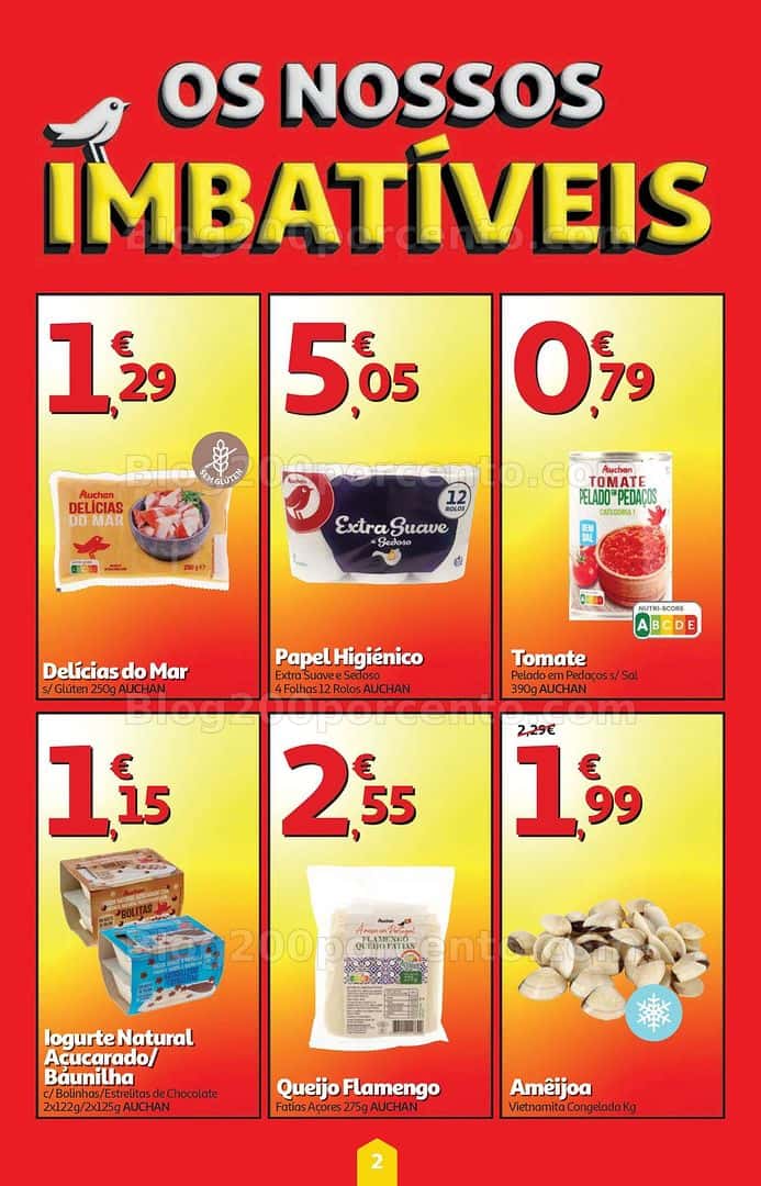 Antevisão Folheto AUCHAN Super Poupança Promoções de 23 a 29 abril