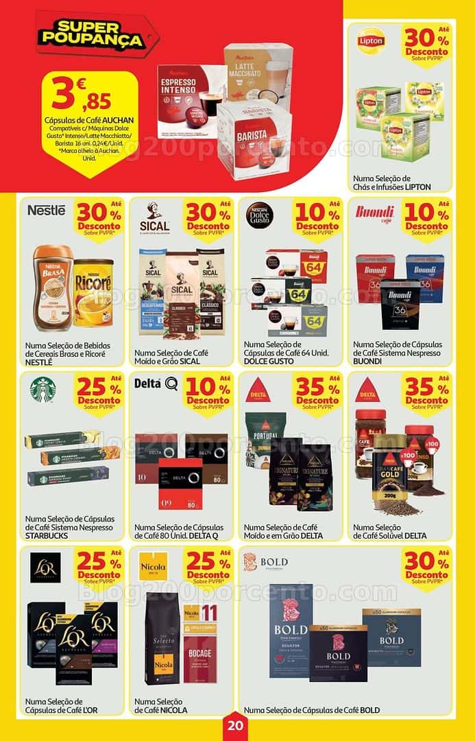 Antevisão Folheto AUCHAN Super Poupança Promoções de 23 a 29 abril