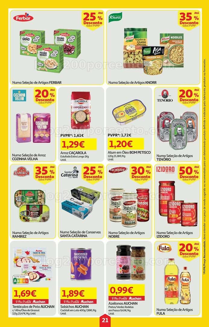 Antevisão Folheto AUCHAN Super Poupança Promoções de 23 a 29 abril