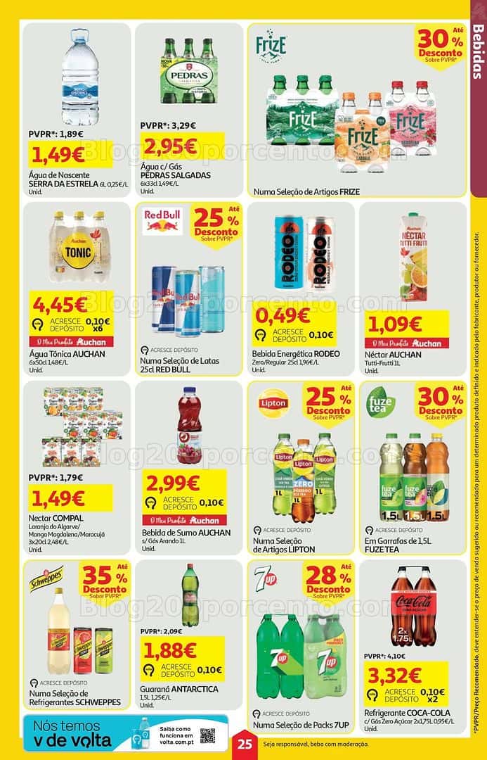 Antevisão Folheto AUCHAN Super Poupança Promoções de 23 a 29 abril