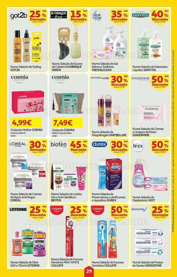 Antevisão Folheto AUCHAN Super Poupança Promoções de 23 a 29 abril