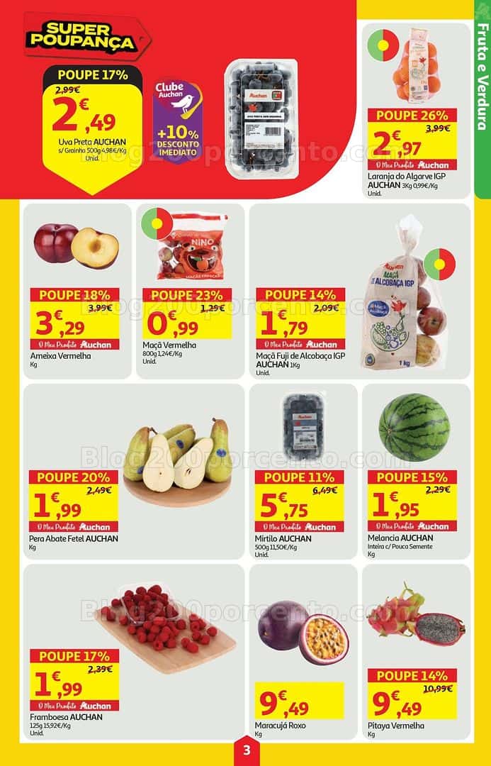 Antevisão Folheto AUCHAN Super Poupança Promoções de 23 a 29 abril