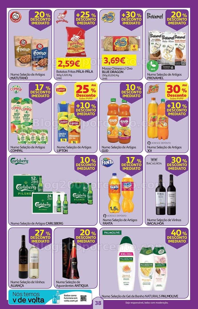 Antevisão Folheto AUCHAN Super Poupança Promoções de 23 a 29 abril