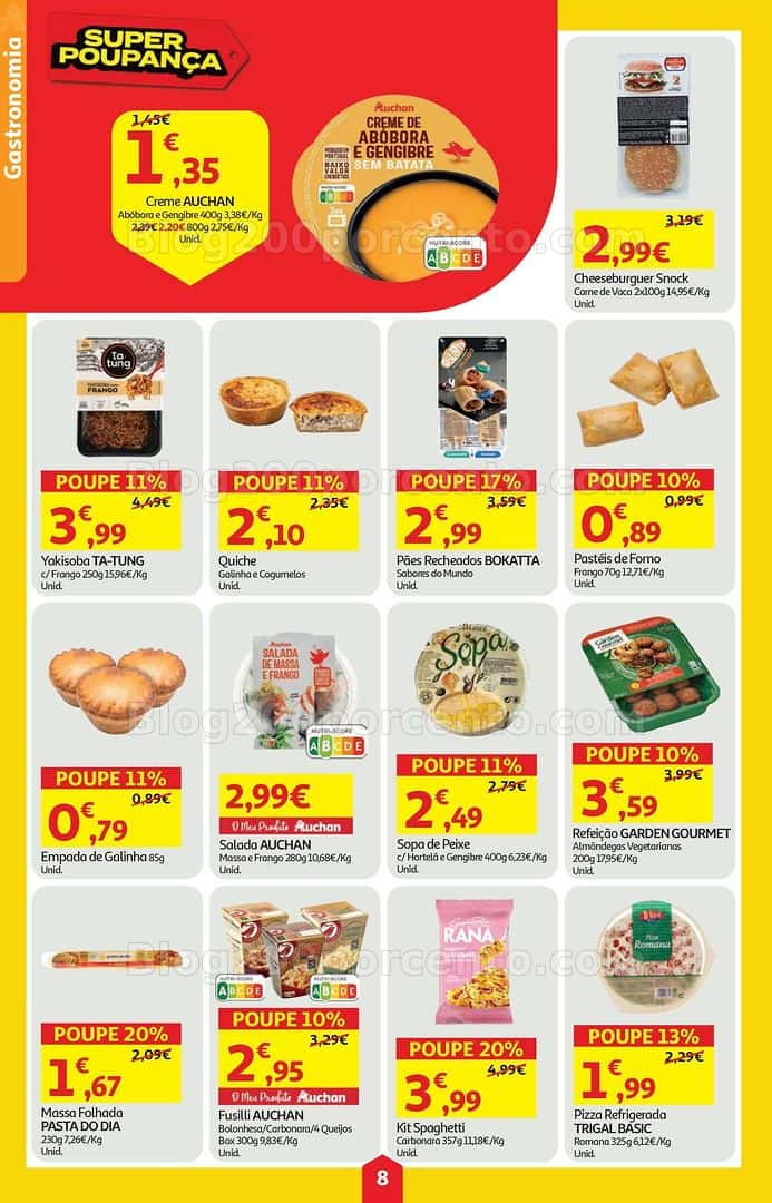 Antevisão Folheto AUCHAN Super Poupança Promoções de 23 a 29 abril