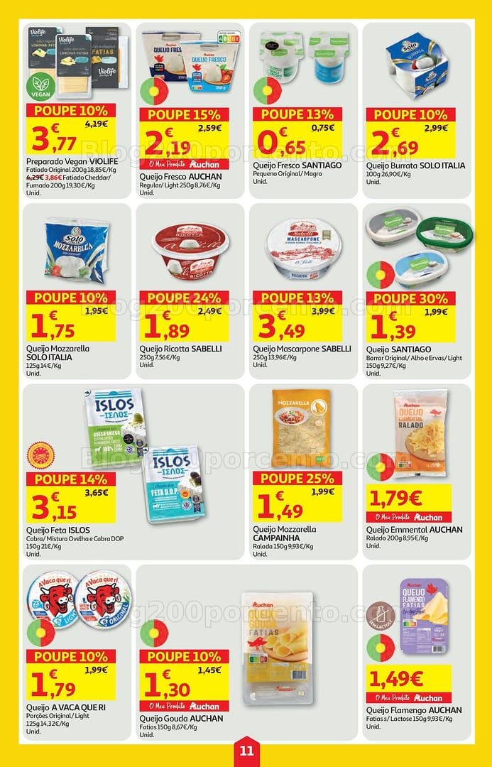 Antevisão Folheto AUCHAN Super Poupança Promoções de 30 abril a 6 maio