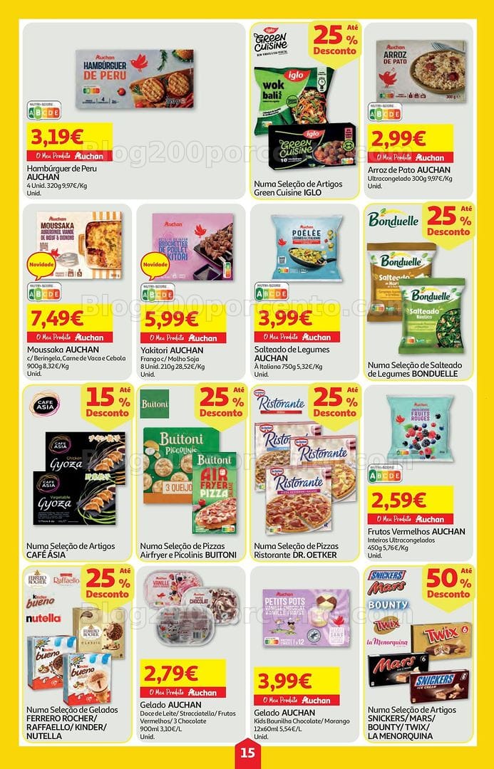 Antevisão Folheto AUCHAN Super Poupança Promoções de 30 abril a 6 maio