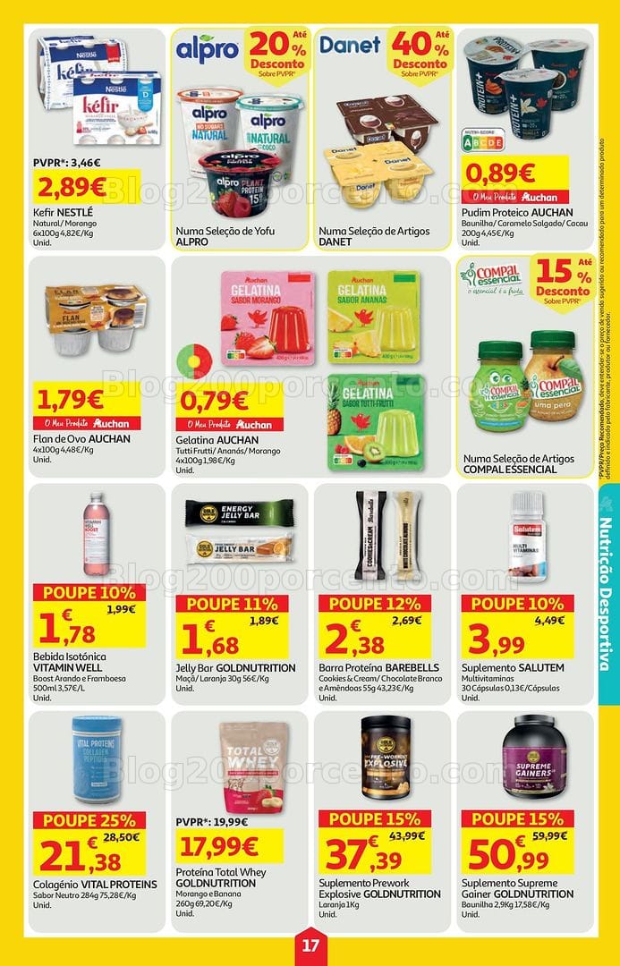 Antevisão Folheto AUCHAN Super Poupança Promoções de 30 abril a 6 maio