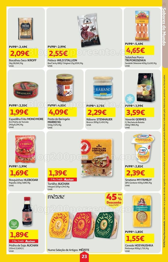 Antevisão Folheto AUCHAN Super Poupança Promoções de 30 abril a 6 maio
