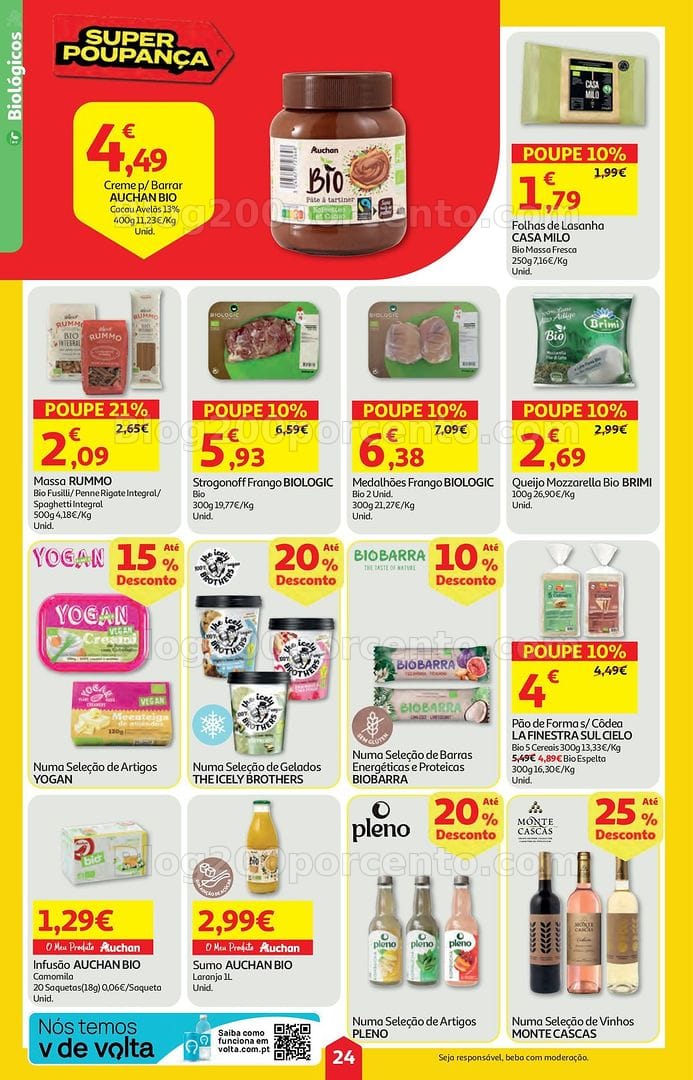 Antevisão Folheto AUCHAN Super Poupança Promoções de 30 abril a 6 maio