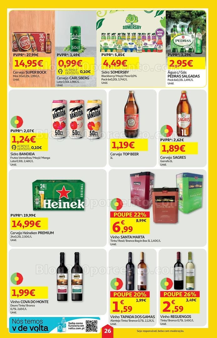 Antevisão Folheto AUCHAN Super Poupança Promoções de 30 abril a 6 maio