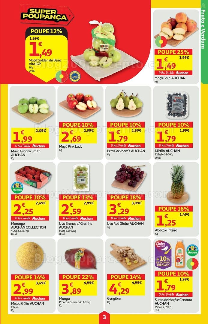 Antevisão Folheto AUCHAN Frescos Promoções de 30 abril a 6 maio