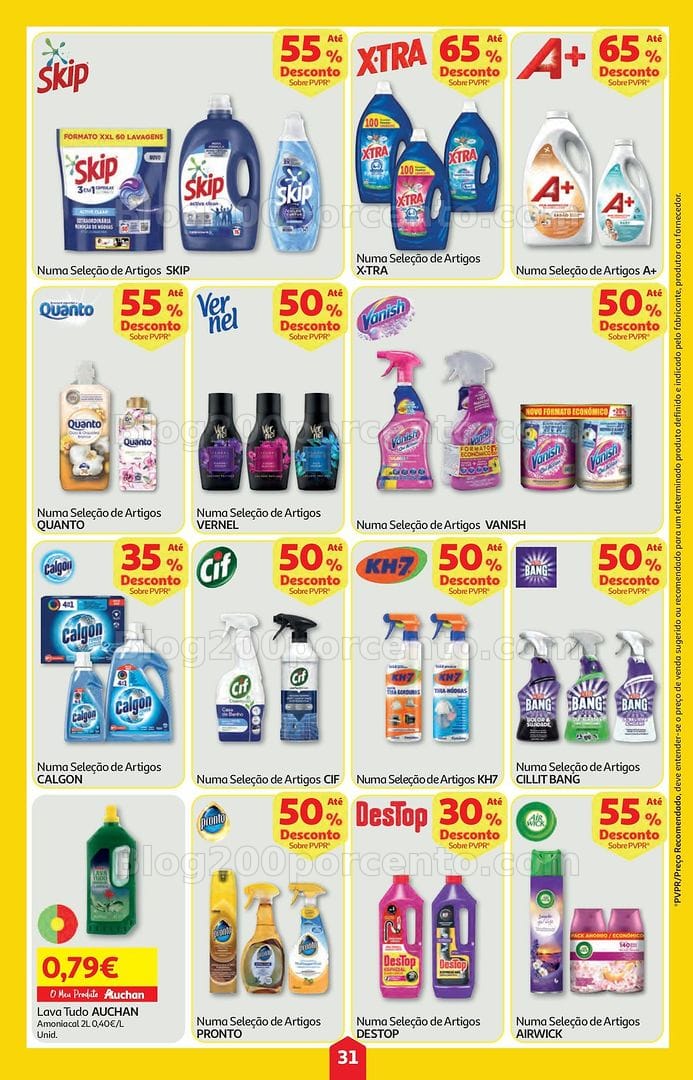 Antevisão Folheto AUCHAN Super Poupança Promoções de 30 abril a 6 maio