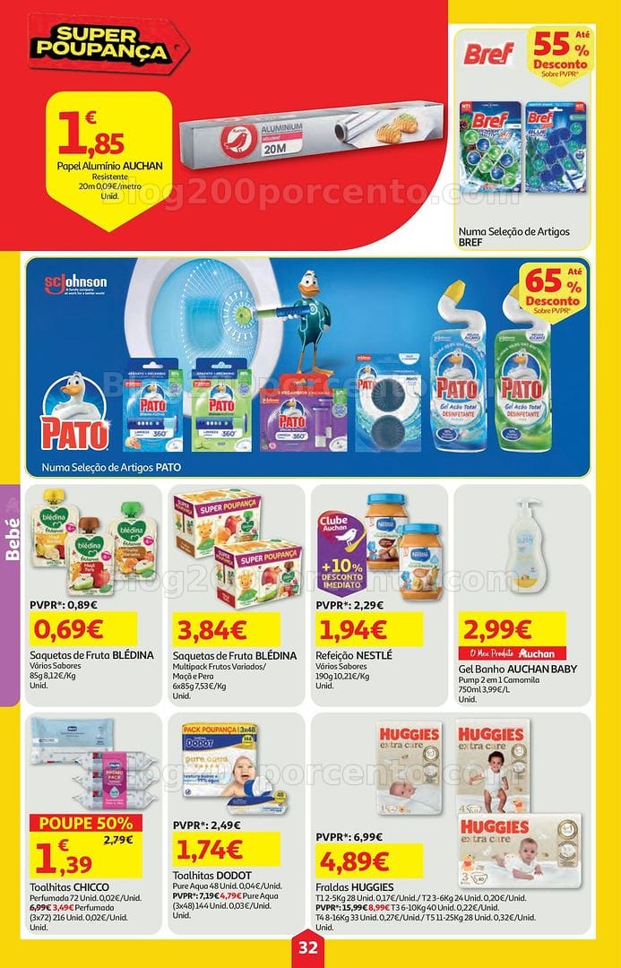 Antevisão Folheto AUCHAN Super Poupança Promoções de 30 abril a 6 maio