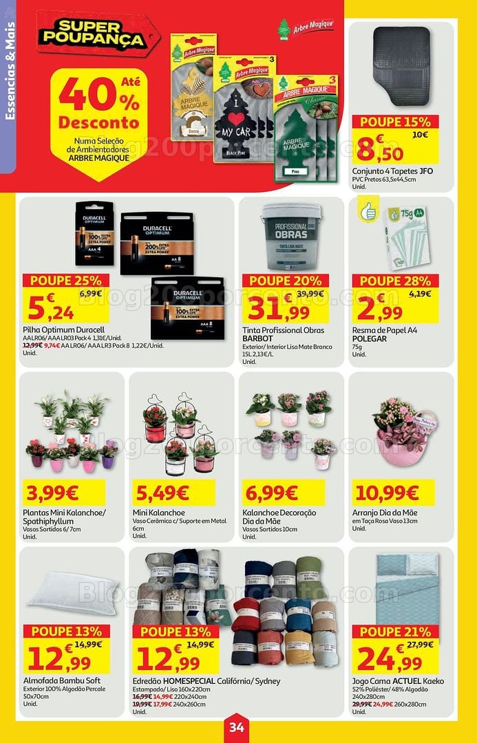 Antevisão Folheto AUCHAN Super Poupança Promoções de 30 abril a 6 maio