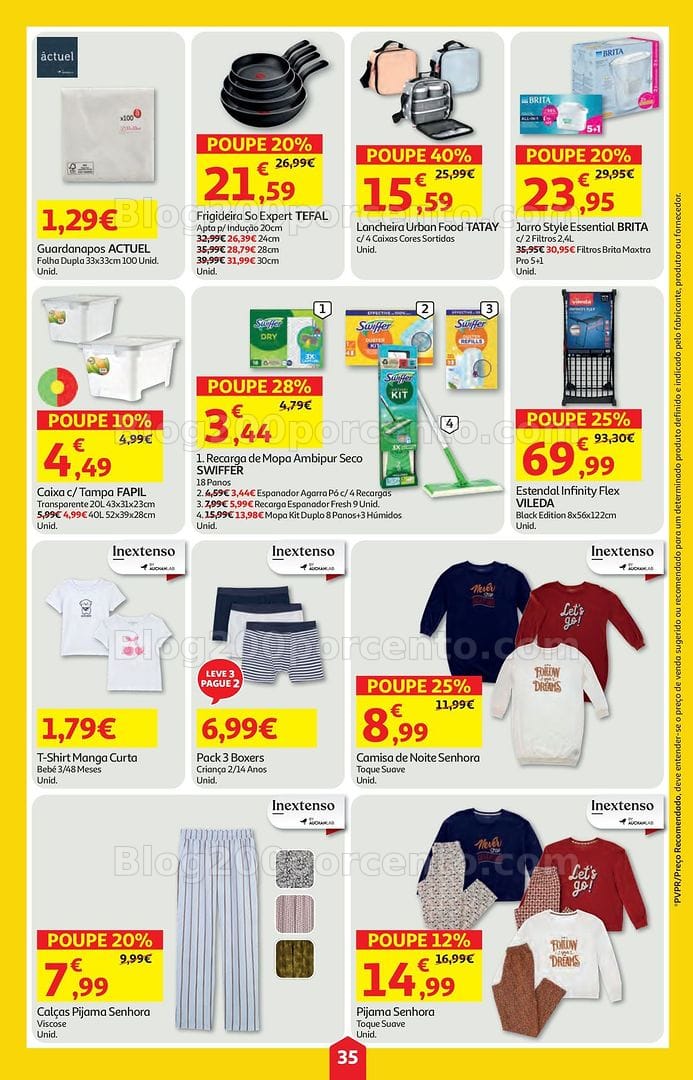 Antevisão Folheto AUCHAN Bazar Super Poupança Promoções de 30 abril a 6 maio