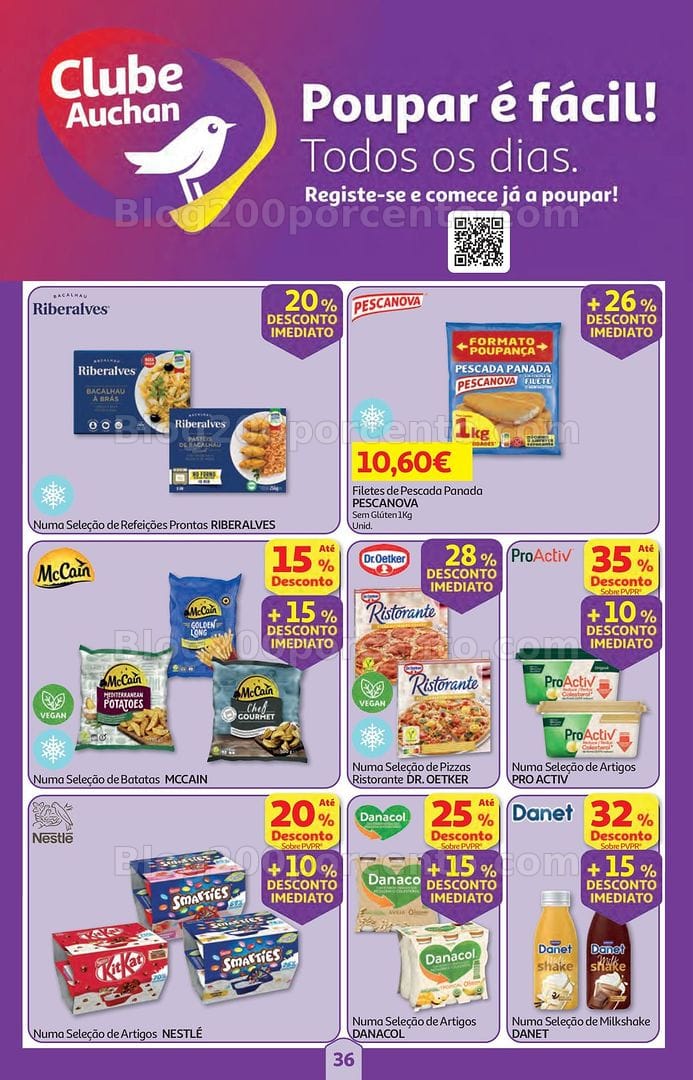Antevisão Folheto AUCHAN Super Poupança Promoções de 30 abril a 6 maio