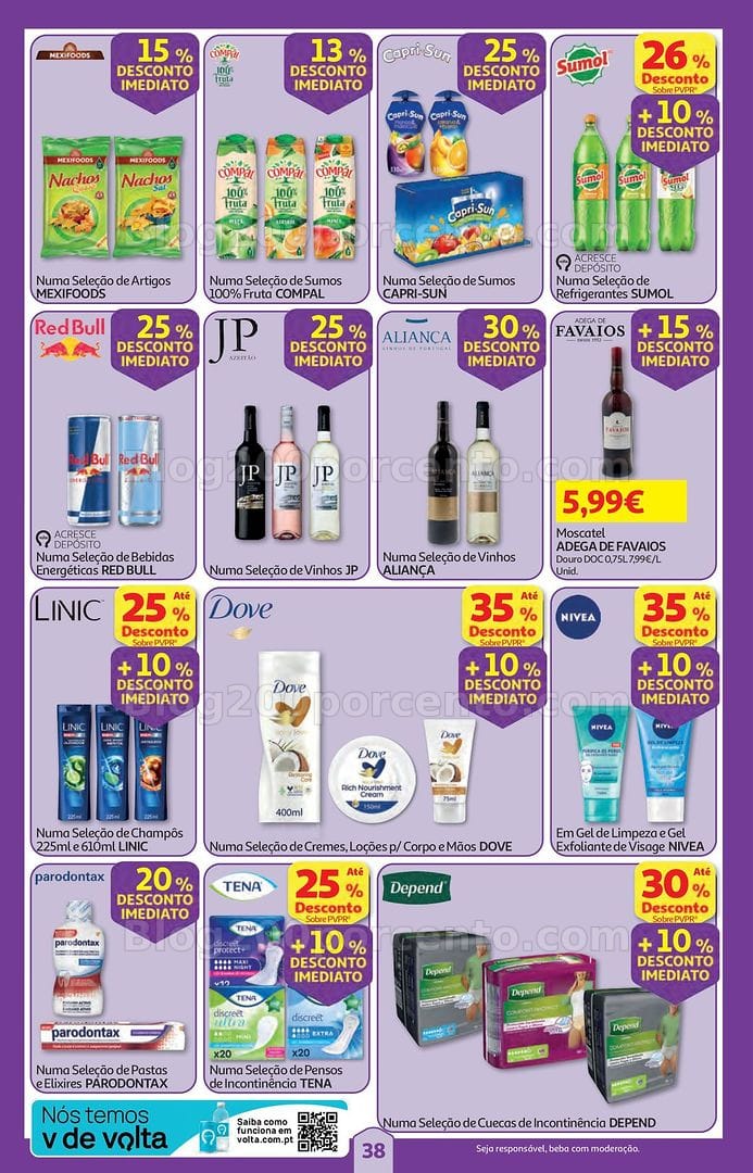 Antevisão Folheto AUCHAN Super Poupança Promoções de 30 abril a 6 maio