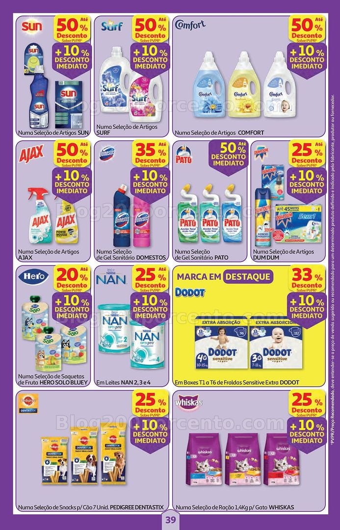 Antevisão Folheto AUCHAN Super Poupança Promoções de 30 abril a 6 maio