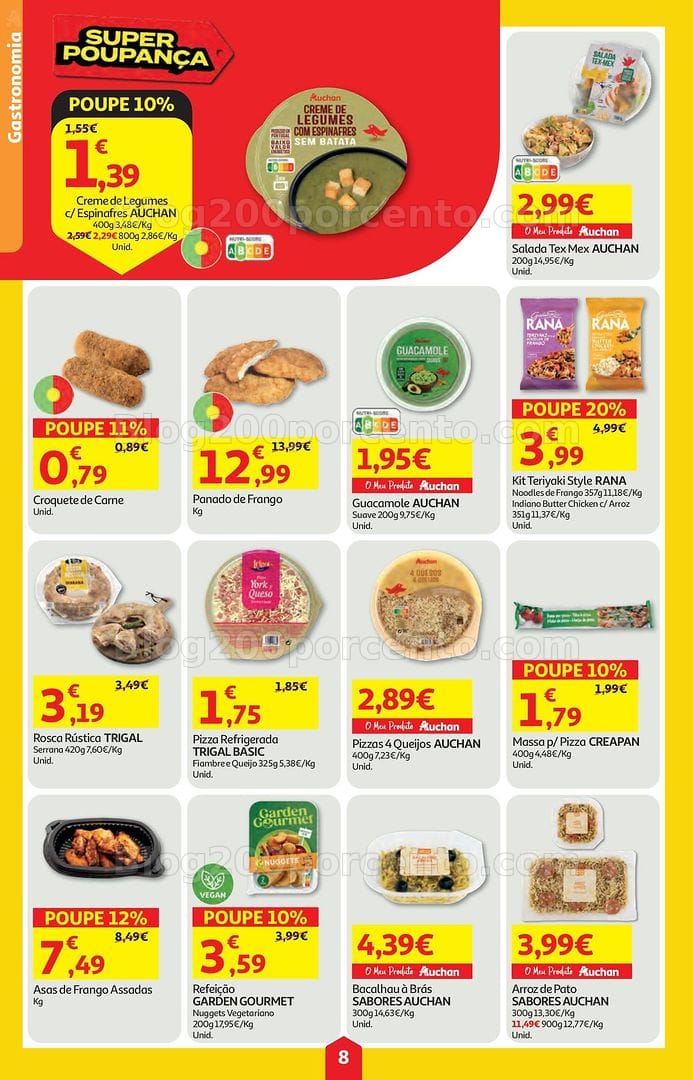 Antevisão Folheto AUCHAN Super Poupança Promoções de 30 abril a 6 maio