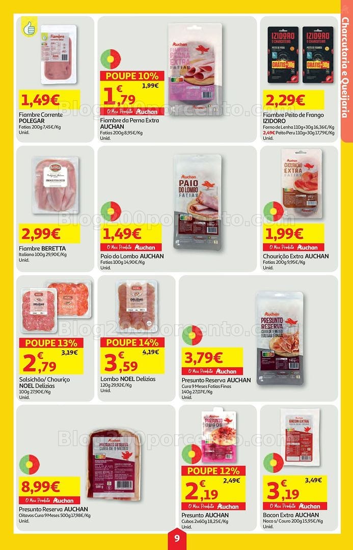 Antevisão Folheto AUCHAN Super Poupança Promoções de 30 abril a 6 maio