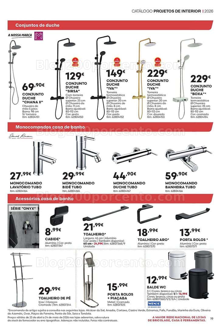Antevisão Folheto BRICOMARCHÉ Promoções de 23 abril a 24 maio