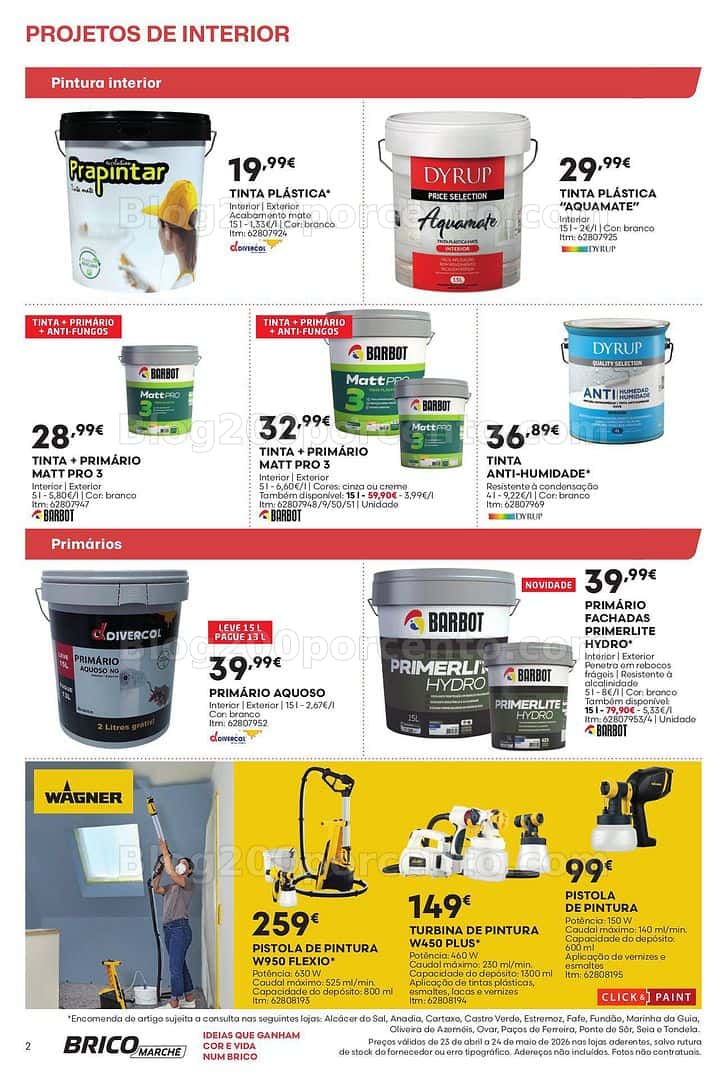 Antevisão Folheto BRICOMARCHÉ Promoções de 23 abril a 24 maio