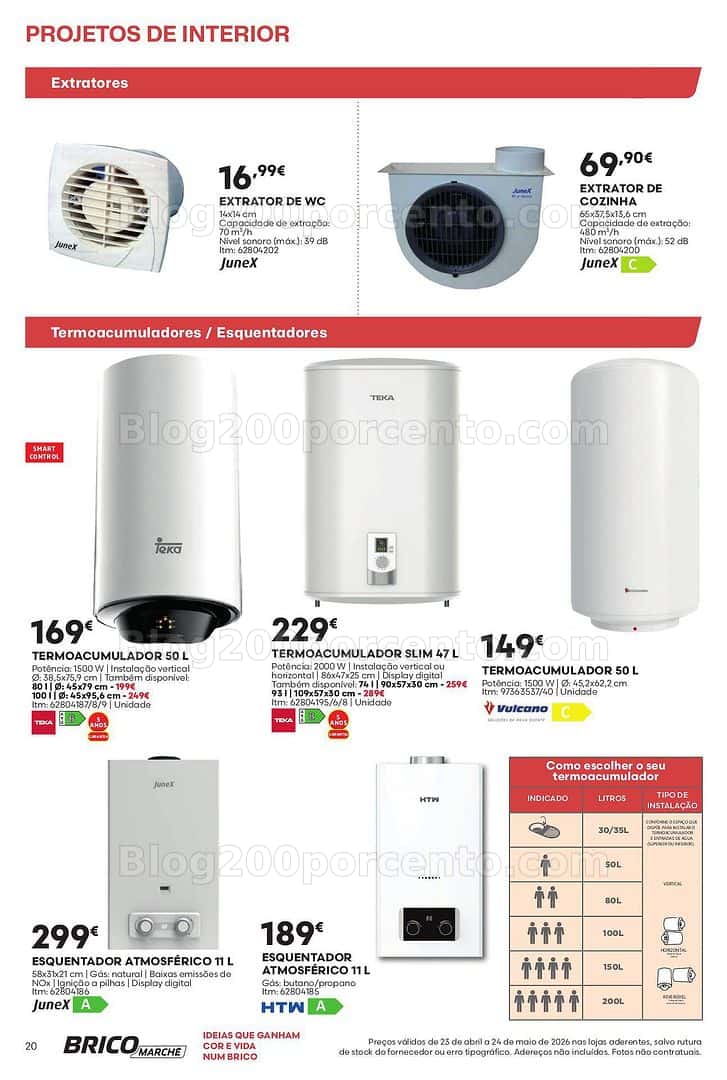 Antevisão Folheto BRICOMARCHÉ Promoções de 23 abril a 24 maio