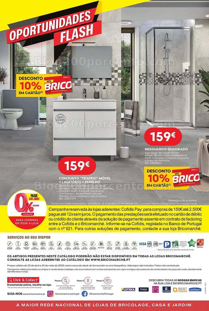 Antevisão Folheto BRICOMARCHÉ Promoções de 23 abril a 24 maio
